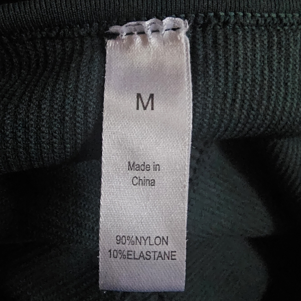Full Body Seamless Dark Green Yoga/Gym/Workout Jumpsuit Size M - Picture 8 of 10